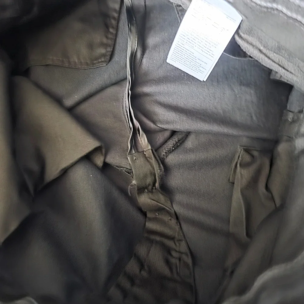 Banana Republic Slim Fit Black Chino Pants Mens 31x32 Cotton Stretch